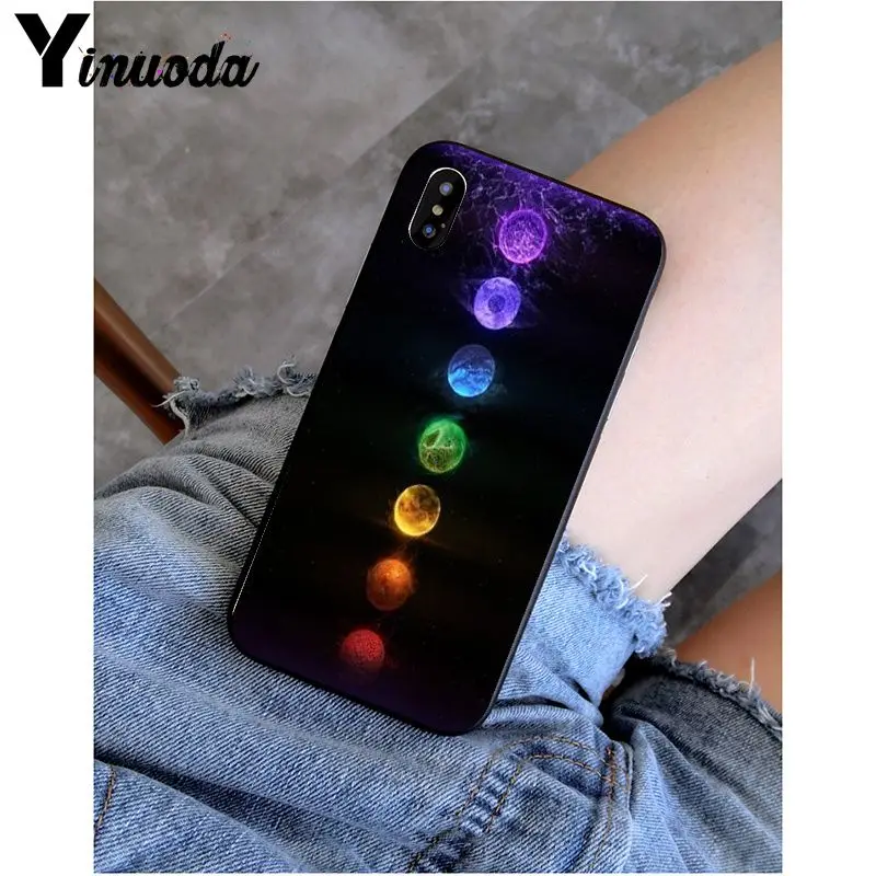 Yinuoda Мандала чакра настаиваем Йога Новинка Fundas чехол для телефона iPhone X XS MAX 6 6s 7 7plus