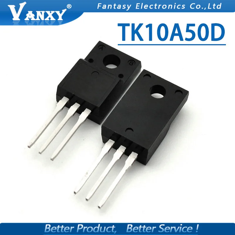 10 шт. TK10A50D TO-220F K10A50D TK10A50 TO220F 500 В 10A 10A50 новый оригинальный | Электронные компоненты
