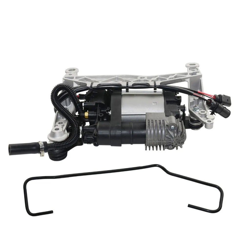 Компрессор пневматической подвески AP01 с держателем для Porsche Cayenne II 92A 95835890101 95835890100