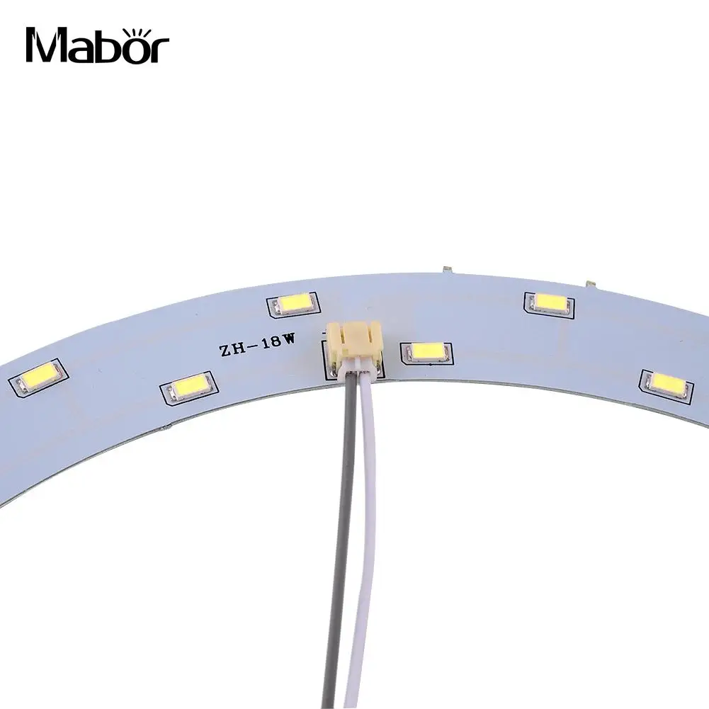 18 Вт 36 SMD СВЕТОДИОДНЫЙ кольцевой домашний практичный потолочный светильник, чистый белый светодиодный круглый потолочный светильник