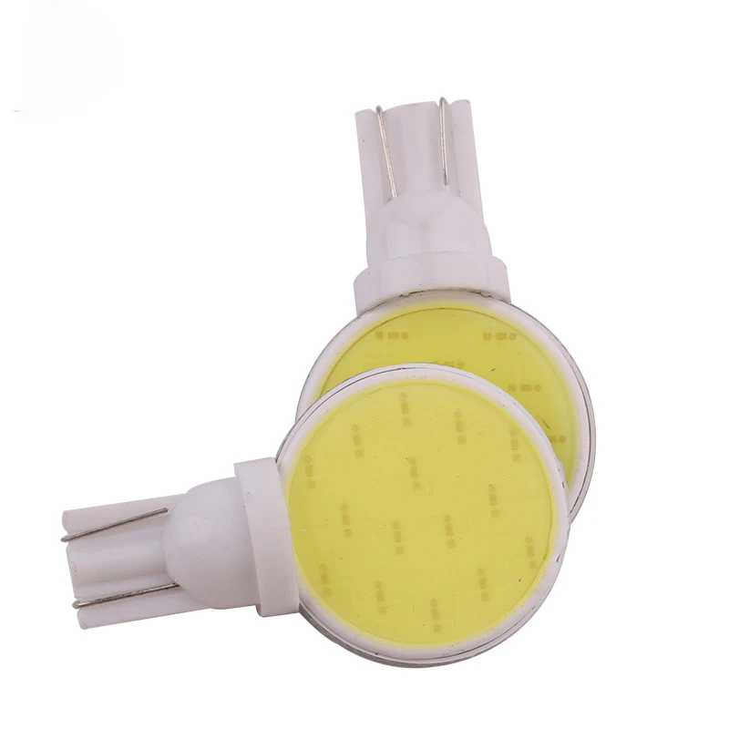 10 шт. Автомобильные светодиодные лампы T10 COB W5W 15SMD-COB 194 в | Автомобили и мотоциклы