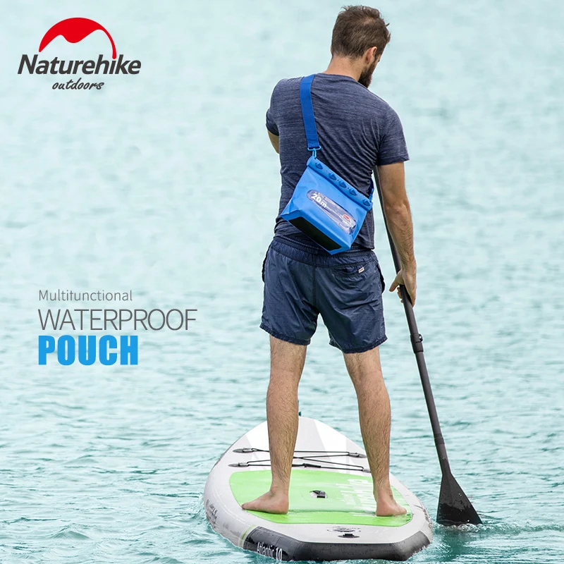 Фото Naturehike водонепроницаемая сумка для плавания чехол телефона - купить
