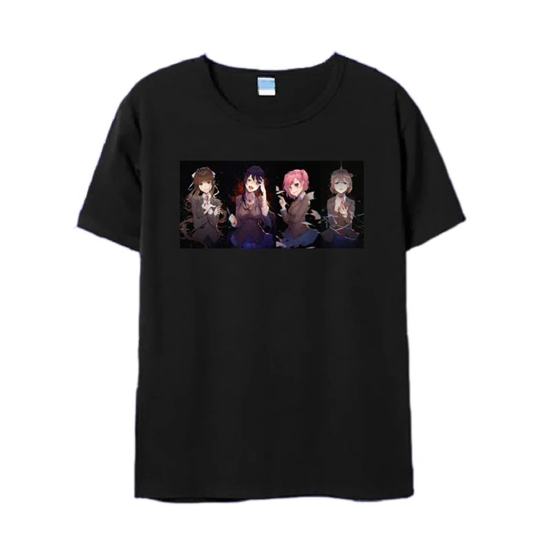 ROLECOS игра Doki литературная Клубная Футболка костюмы для косплея Sayori Yuri Natsuki Monika