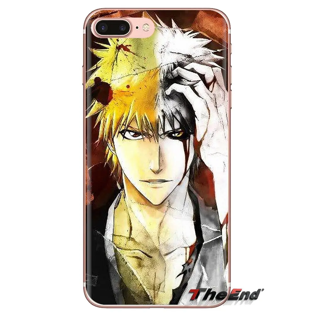 Transparent Soft Cases Covers For Huawei Mate Honor 4C 5C 5X 6X 7 7A 7C 8 9 10 8C 8X 20 Lite Pro Janpan Ichigo Kurosaki Bleach |