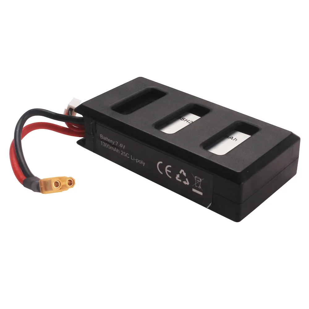 MJX Bugs 6 B6 drone parts 7.4V 1300mAh 25C Li-po battery RC helicopter quadcopter accessories | Игрушки и хобби