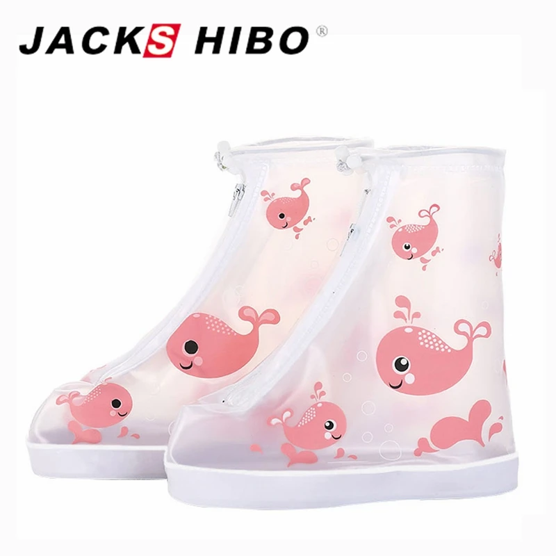 JACKSHIBO чехол от дождя для детей обувь принты животных защита обуви многоразовые