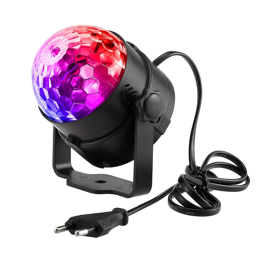 AGM Dmx Lumiere диско Dj партия свет этапа дискотечный шар 7 цветов RGB лазерный проектор