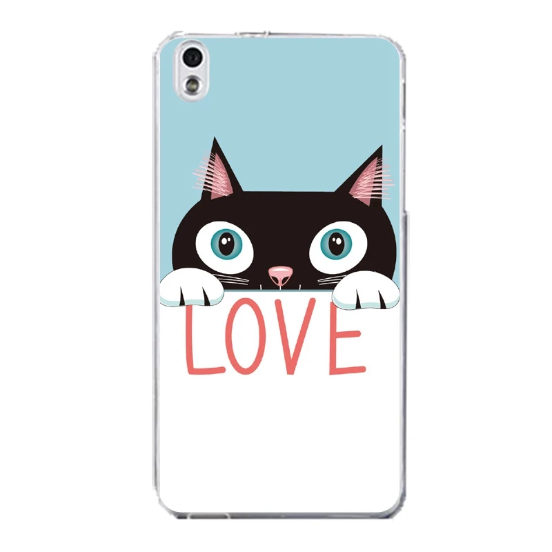 Rabbit Soft Clear TPU Phone Case For HTC D820 M8 M9 A9 Fox Pink Printed Shell Cat Coque Fundas Protector Cover Free Shipping | Мобильные