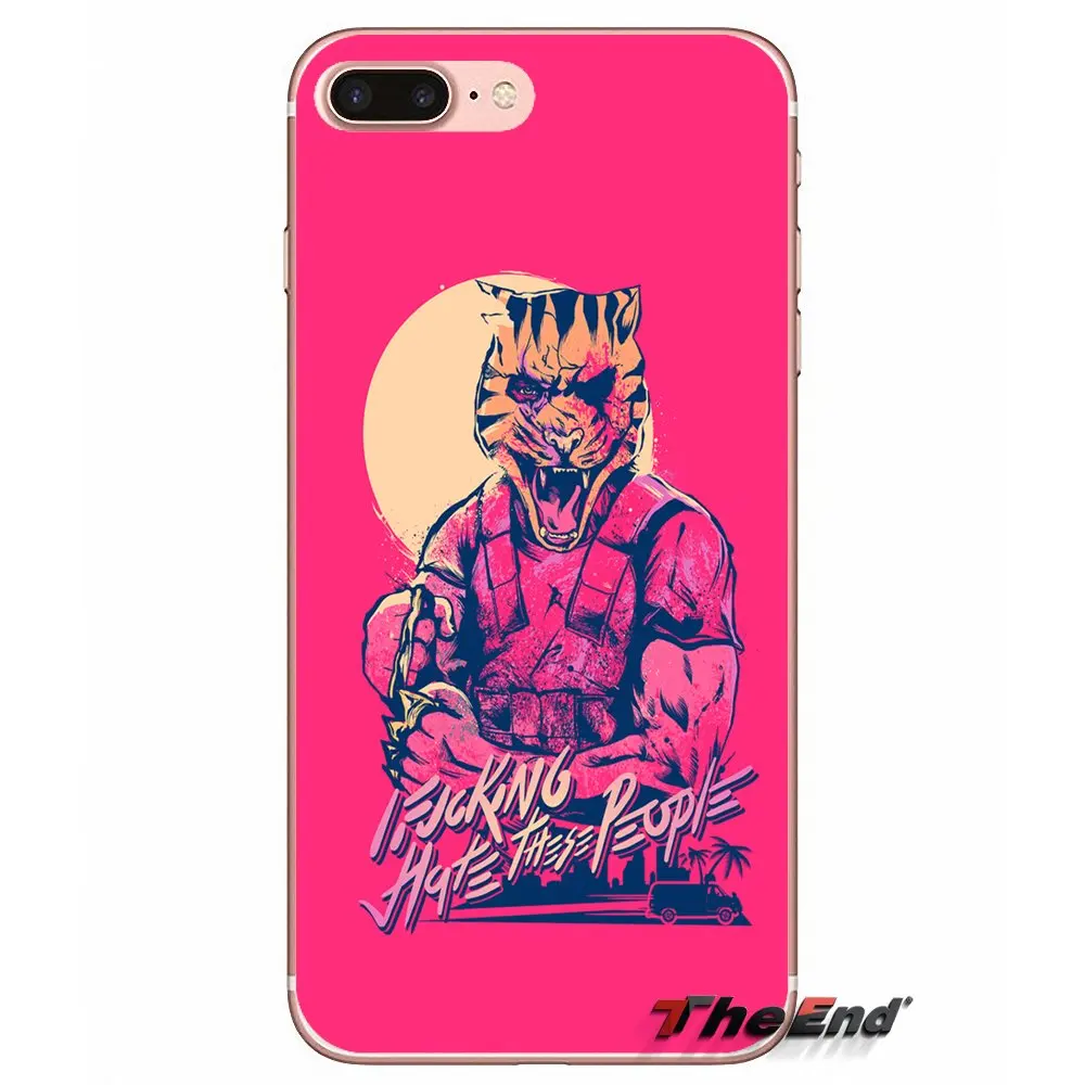 Для Samsung Galaxy S3 S4 S5 MINI S6 S7 edge S8 Plus Note 2 3 4 5 Grand Core Prime Hotline Miami неправильный номер на