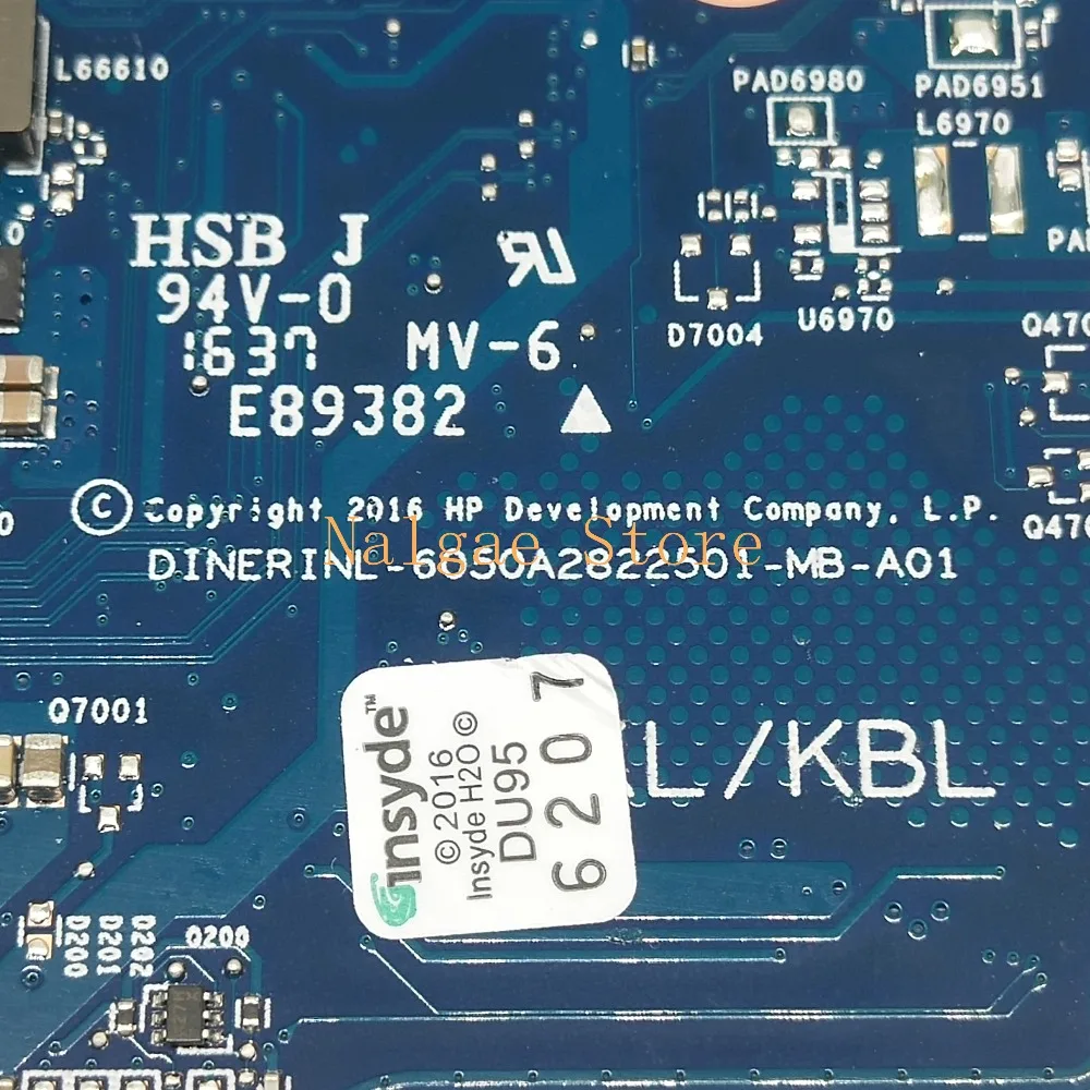 Oh my gad купите его для материнской платы HP 240 G5 860457 601 I5 6200U cpu DINERINL 6050A2822501 MB A01