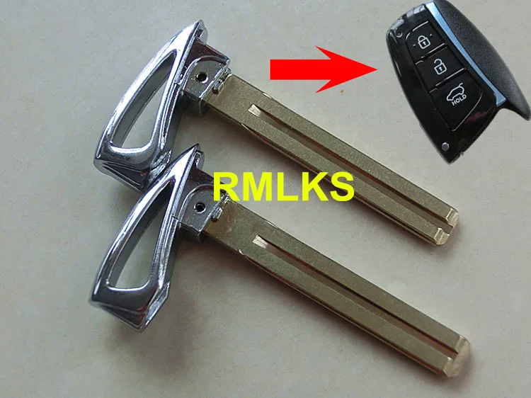 RMLKS новый стиль Интеллектуальный Аварийный ключ лезвие подходит для Hyundai Santa Fe Kia