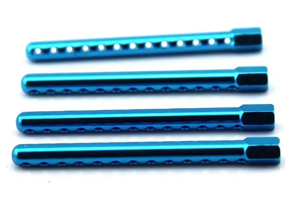 

4pcs/lot M3 Aluminum Column Round Aluminum Alloy Pillar Standoff Spacer Fastener Anti-slip for RC