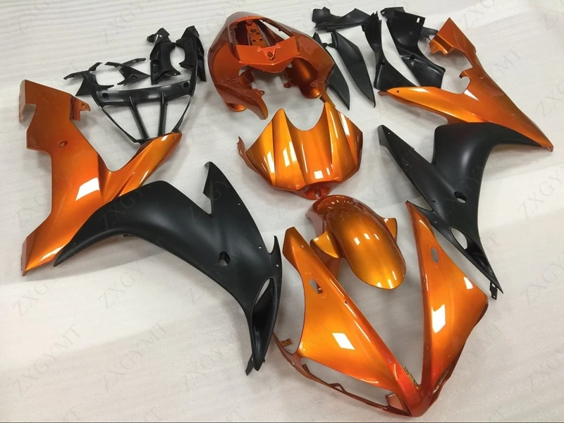 Обтекатели YZF R1 2004 2006 золотого и черного цвета наборы обтекателей для YAMAHA YZFR1