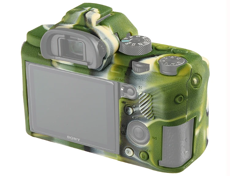 Мягкий силиконовый чехол для камеры резиновый защитный корпуса Sony A7 II A7II A7R Mark 2 A7R2