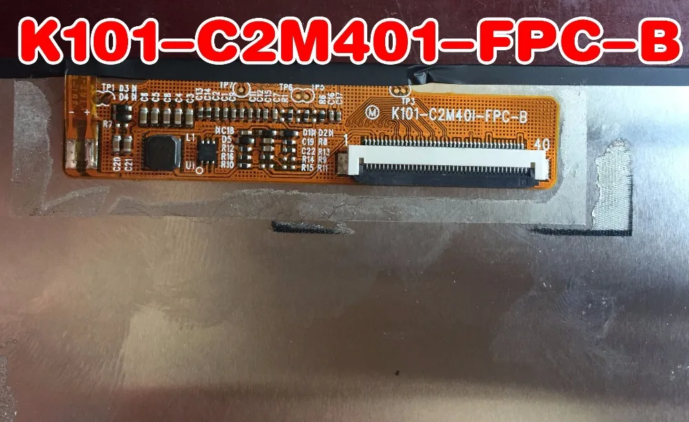 

10,1 дюйма 40pin планшетный ПК Дисплей K101-02M40I-FPC-A K101-C2M40I-FPC-B C2M401 ЖК-дисплей экран Дисплей экран