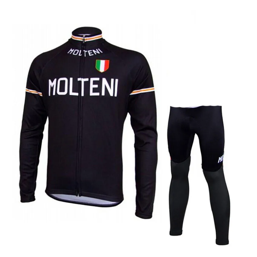 Molteni зимняя одежда для велоспорта ropa ciclismo термо флисовая с длинными рукавами Майо