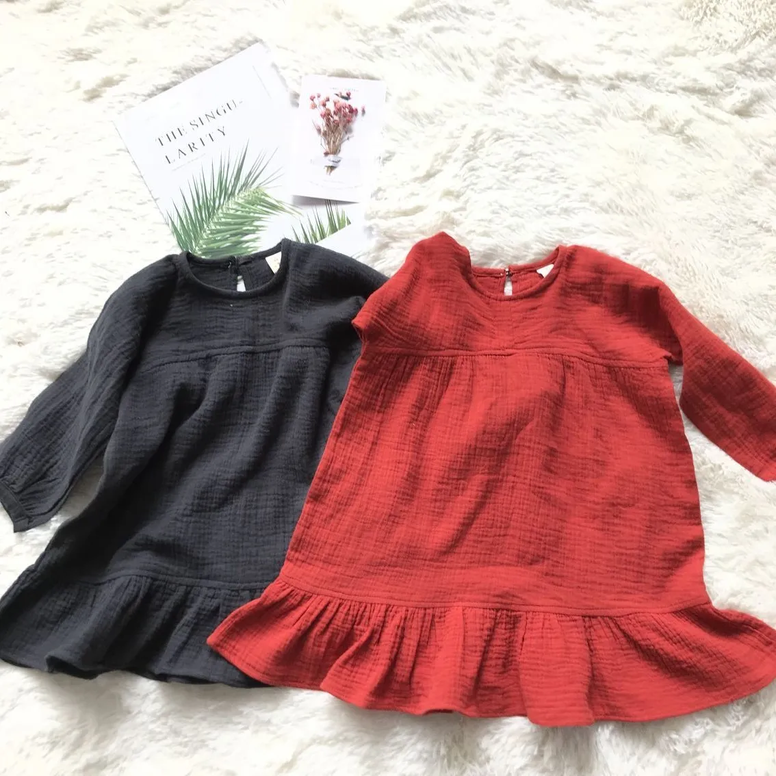 Детское платье для девочек новинка 2018 Весенняя Милая одежда маленьких