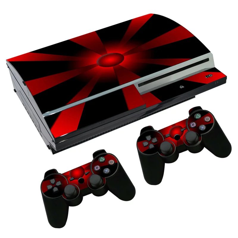 Каратель кожи Стикеры наклейка для PS3 жира Игровые приставки 3 консоль и контроллеры для PS3 жира шкуры виниловая клеящаяся пленка