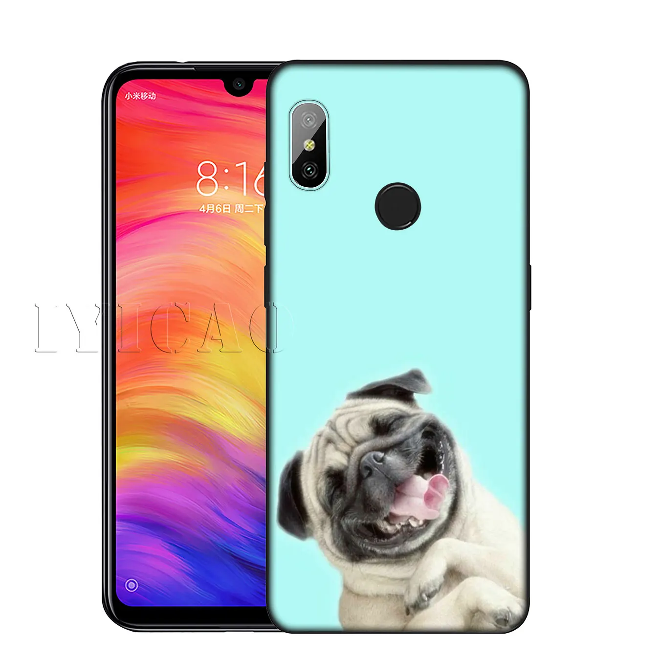 IYICAO French Bulldog Dog Soft Silicone Phone Case for Xiaomi Mi 10 9 9T CC9 CC9E 8 SE A3 Pro A1 A2 Lite 6 pocophone f1 |