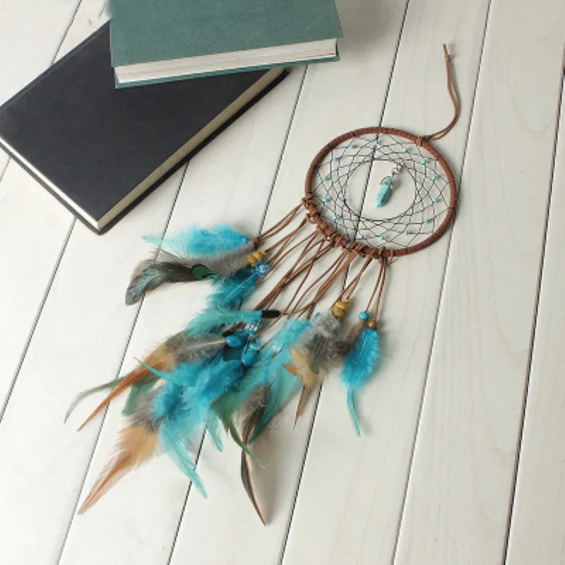 Catcher Feather Colorful Living Room Garden Hanging Pendant Home Car Decor | Дом и сад