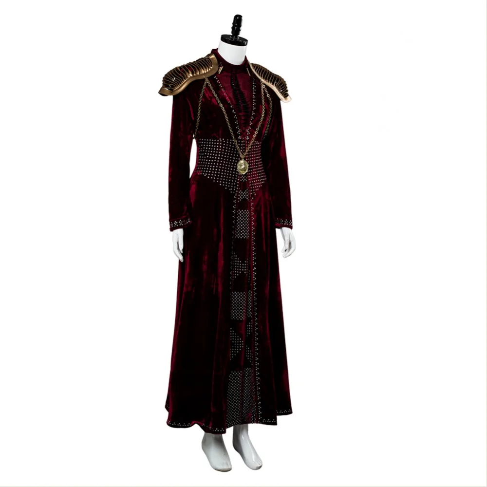 Cersei Costume костюм Игра престолов 8 косплей Королева Серсея платье наряд Красный взрослый костюм для взрослых Хэллоуин костюм на заказ