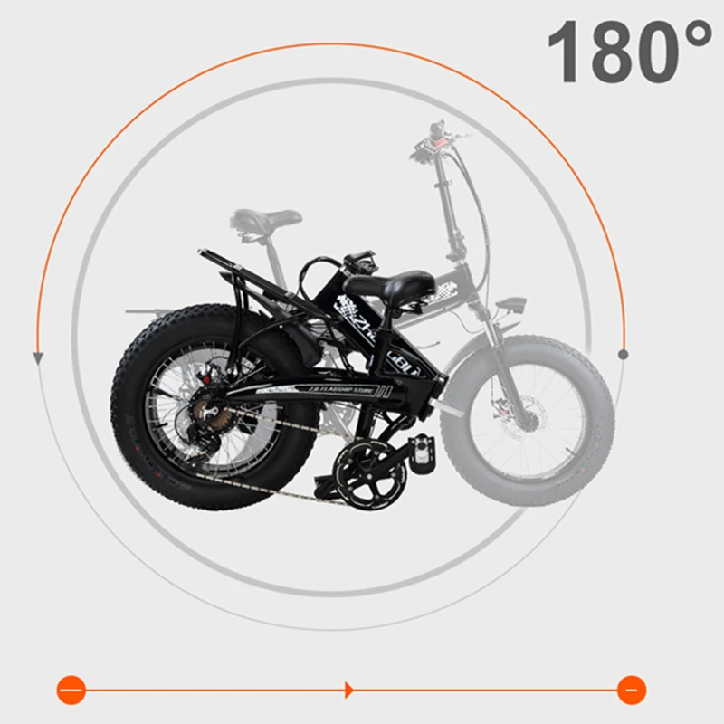 48V 10Ah литиевая батарея 350W мощный двигатель 20 &quot4 0 ширина шины Снег велосипед