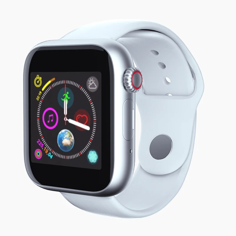 silver white Fentorn, новинка, фитнес, Bluetooth, Смарт-часы для мужчин, для телефона Android, Apple Watch, Поддержка 2G, Sim, TF карта, камера, умные часы для женщин и детей - Цвет: silver white