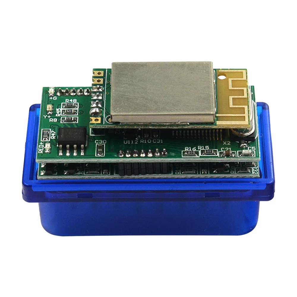 ELM327 OBD2 WI-FI V1.5 автомобильный диагностический инструмент ELM 327 Wi Fi OBDII сканера штрих-кода с реальными PIC18F25K80 чип для Android/iOS 12V дизельное топливо