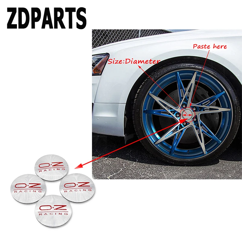 ZDPARTS 4X автомобильный Стайлинг O.Z колпачок колпачка колеса наклейки для Hyundai i30 ix35