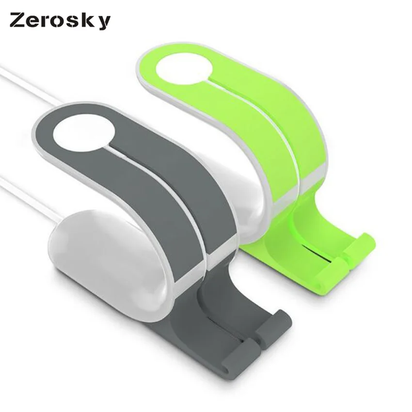 Zerosky для Apple Watch зарядная подставка iPhone 8 Xiaomi Huawei мобильный телефон планшет