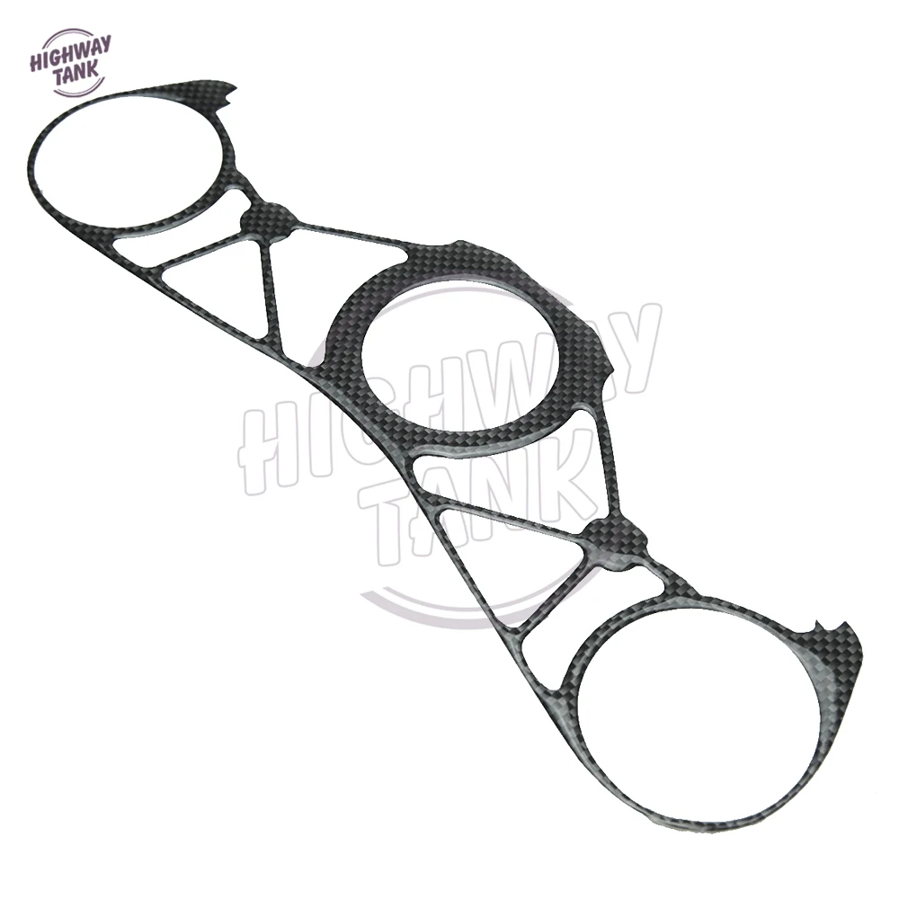 1 Pcs Carbon Fiber Pattern Top Triple Clamp Yoke Motorcycle Sticker case for YAMAHA YZF1000 R1 2009 2010 2011 2012 2013 | Автомобили и