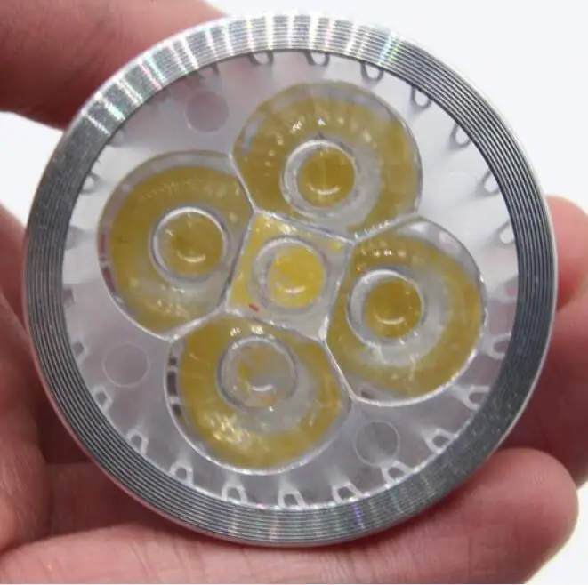 10 шт./лот 9 Вт 12 15 LED GU10 светодиодные лампочки теплый белый/холодный белый 60