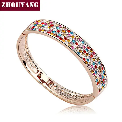 Женский браслет из австрийских кристаллов ZYB012 ZYB013 ZYB042|jewelry with magnetic clasps|jewelry