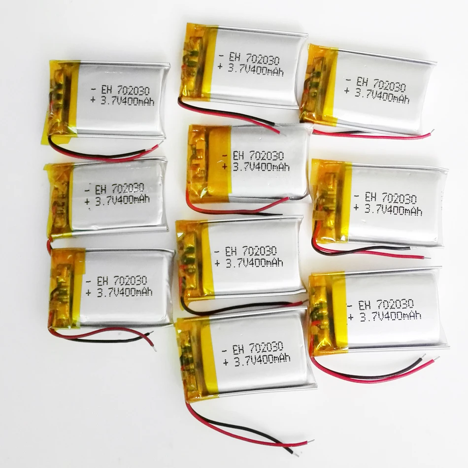 Литий полимерная аккумуляторная батарея 3 7 В 400 мА/ч 702030 Li Po для DIY Mp3 MP4 MP5 GPS PSP bluetooth