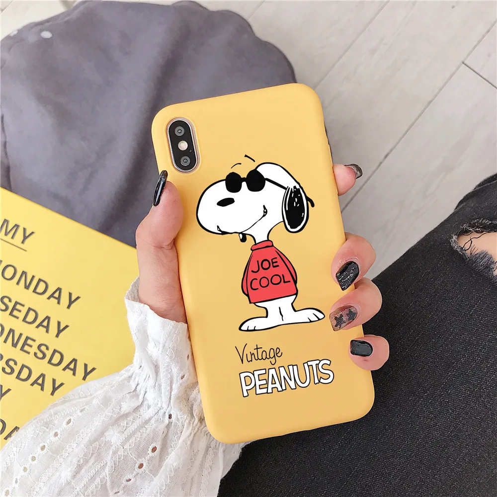 Милый чехол для телефона с арахисовым принтом Apple iPhone 7 8 6 6s Plus 11 pro X XS Max Xr Space astronaut