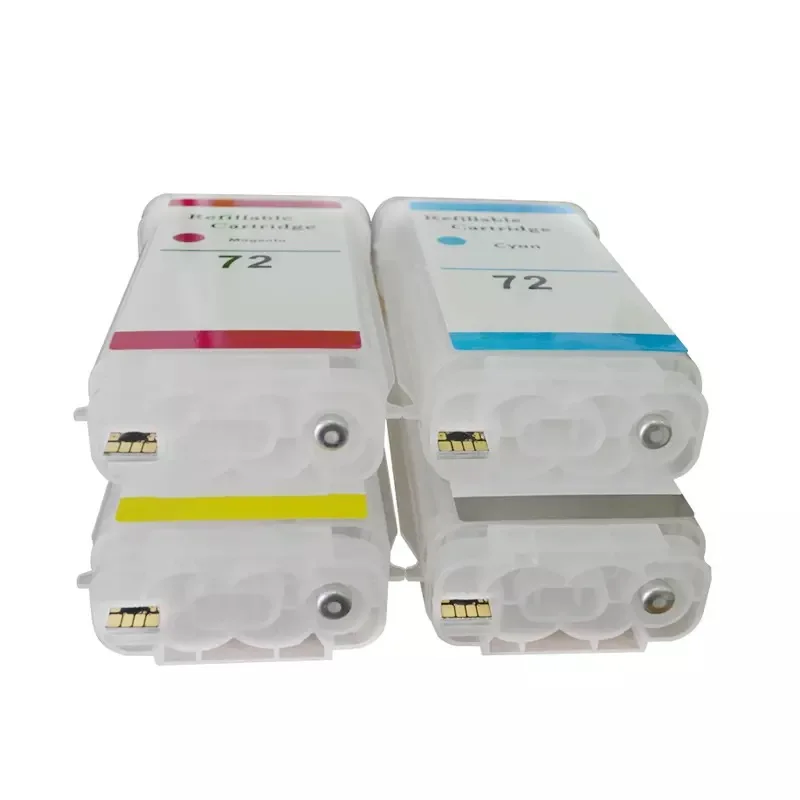 130 мл перезаправляемый картридж замена для hp 72 T610 T620 T770 T790 T795 T1100 T1120 T1200 T1300 T2300