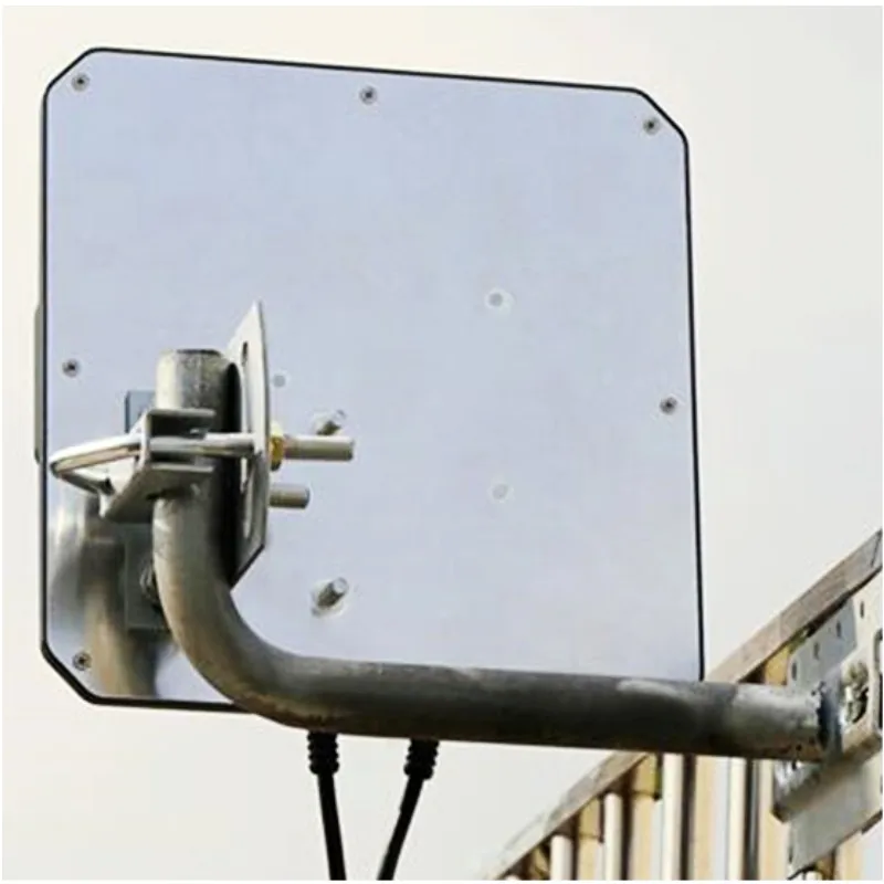 2*22dBi Outdoor 4G LTE MIMO Antenna LTE Dual Polarization Panel Antenna N-Female Connector (white or black) 20cm Cable