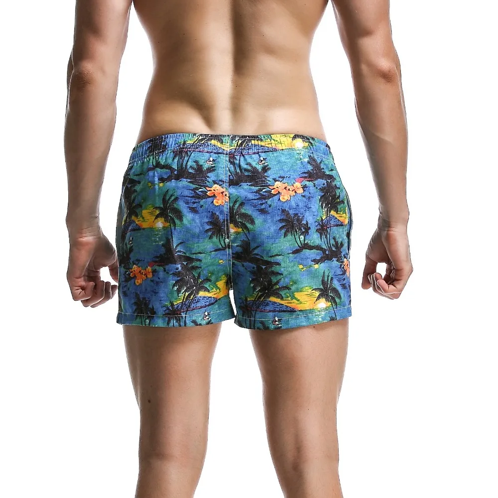 NEW Casual Summer Quick Drying Men's Beach Short Surfing Board Shorts Print Sportswear Breathable Pants - 3 Colors Choice | Мужская
