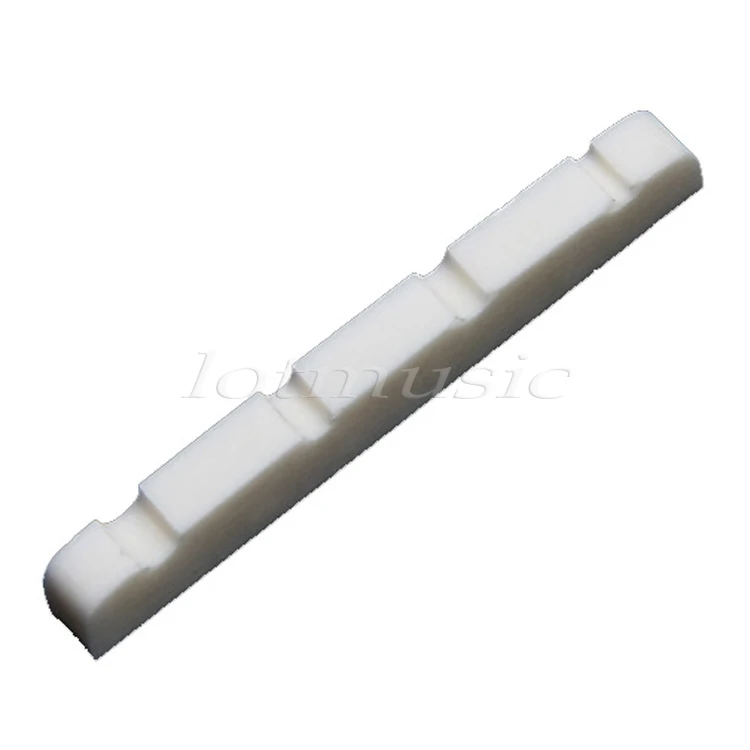 1 Шт. Настоящее Кость Гайка Бас 4 Строка для Гитары Замена|bone nut|bass nutnut bone |
