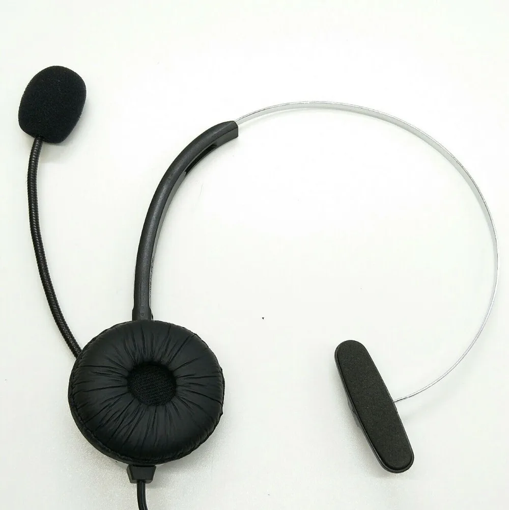 XQF 10 шт. 4 контактный RJ11 с украшением в виде кристаллов головной телефон