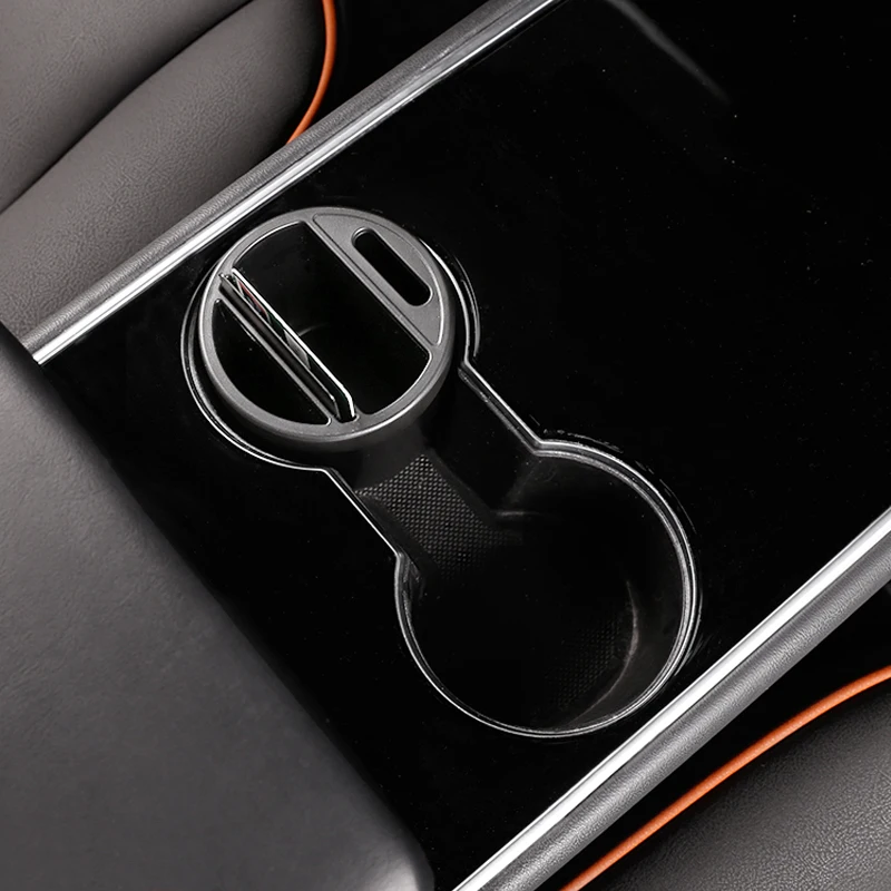 Модифицированная чашка для воды многофункциональная хранения карман карты Tesla