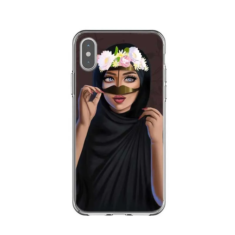 Мусульманские исламские глаза грила Роскошные Чехлы для телефона чехол iphone 8 7 6 S