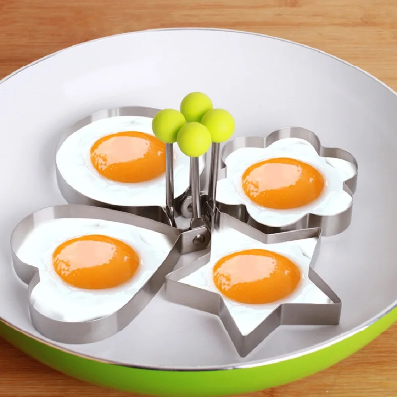 Креативные кольца для жарки яиц из нержавеющей стали модель омлета