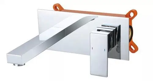 

2015concealed installation wall mixer faucet Tap Wall Mounted Basin Mixer Hot And Cold Water Copper Wash Faucet