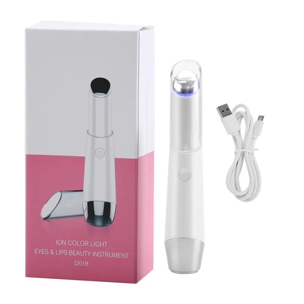 

Portable Electric Negative Ion Photon Therapy Eye Lip Massager Wrinkles Removal Anti-Aging Eye Skin Care Tools