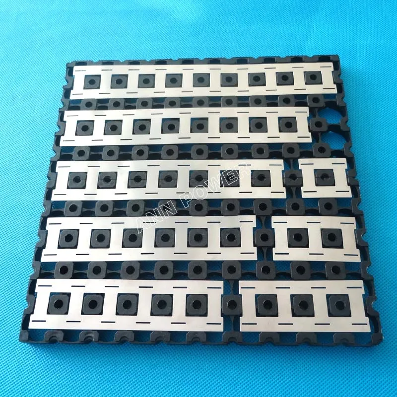 Cylindrical battery nickel connection plate 2*2/2*3/2*4/2*5/2*6/2*7/2*8/2*10 18650 li-ion pure strip Ni busbar |