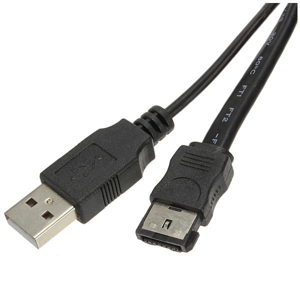Топ 22pin SATA к eSATA USB кабель для передачи данных Кабель адаптер 0 5 м жестких дисков