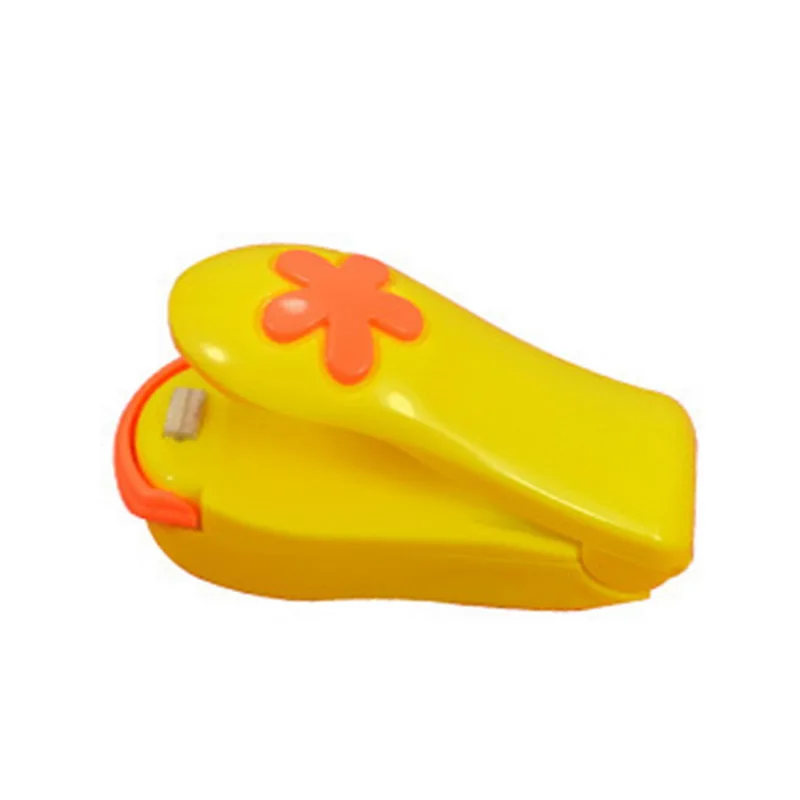 Yellow Термоупаковочная машина, пластиковый пакет, инструмент для запечатывания, портативный керамический упаковщик, Упаковочная укупорочная сумка для кухни, товары для дома - Цвет: Yellow