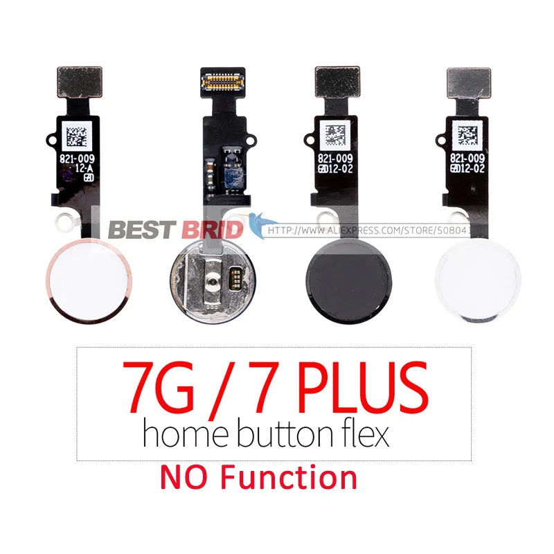1 шт. кнопка Home с гибким кабелем для iPhone 7G 7 Plus кнопка Home Flex в сборе