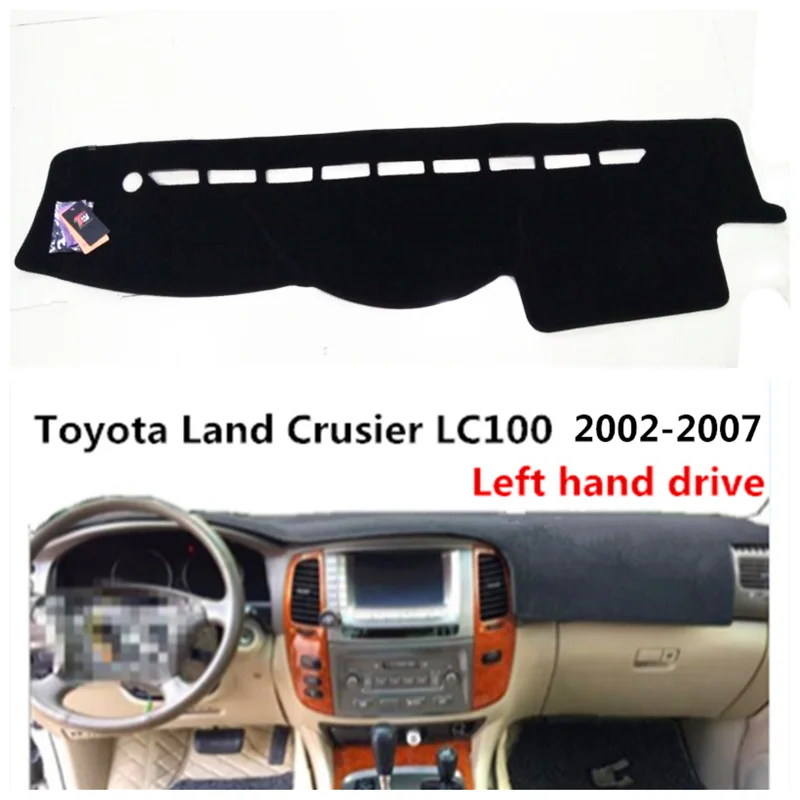 Taijs коврик для приборной панели автомобиля Toyota Land Cruiser LC100 2002-2007 левый руль авто
